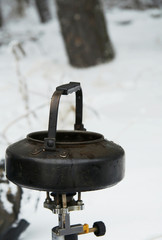 camping tea-pot