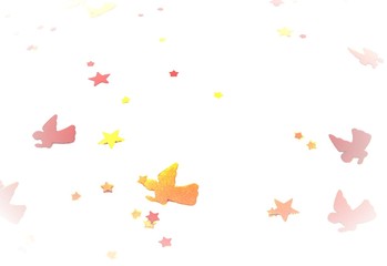 anges et étoiles(décoration de noël)