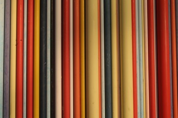 traits multicolores