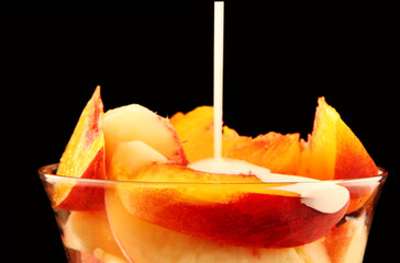 peaches and cream