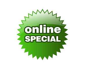 aqua button online special green