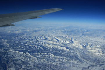 Obraz premium view from the plane
