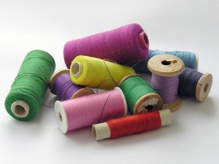 colorful threads