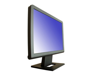 single modern lcd display