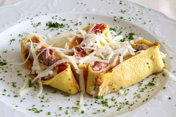 pasta, tomato, cheese