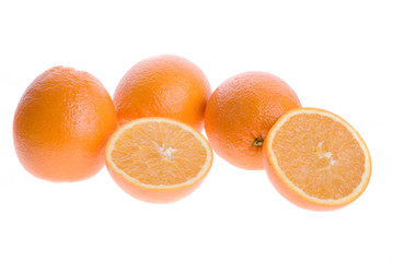 oranges isolated