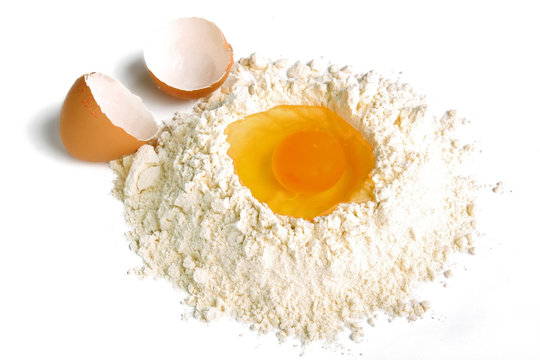 farine et oeuf