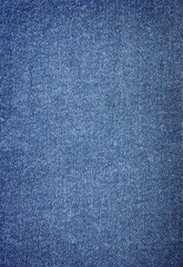 close-up of denim cloth