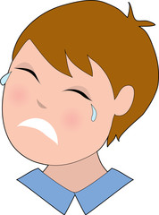 boy crying