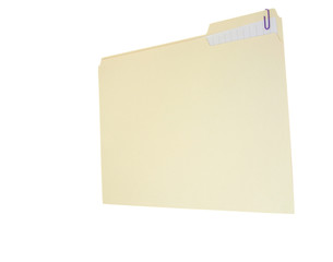 folder and clip