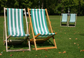 deck chairs