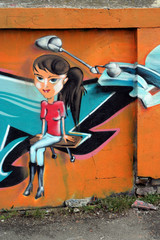 graffiti girl