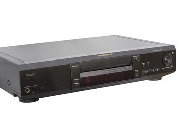 Obraz premium black dvd player