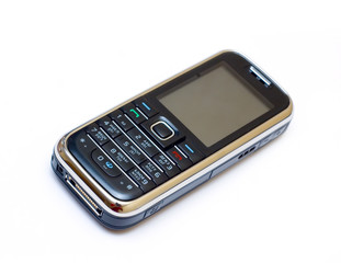 cell phone isolated on white background