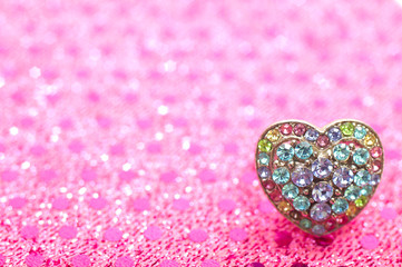 heart-shaped ring