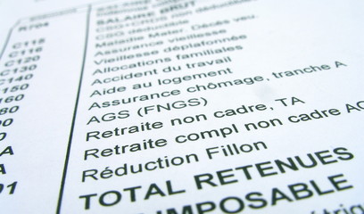fiche de paye
