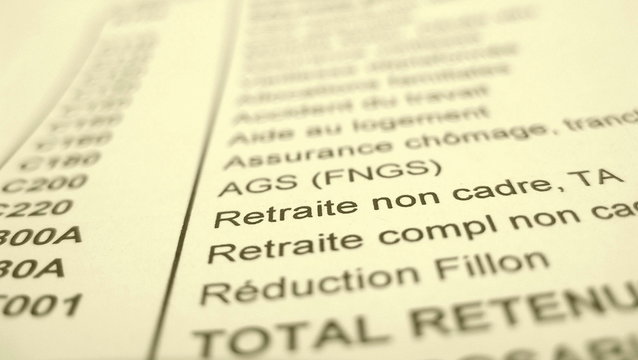 fiche de paye