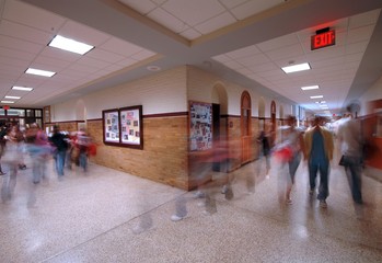 school hallway 5 - Powered by Adobe