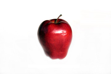 red apple