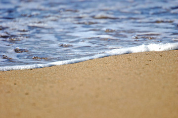 plage, sable & d'écumes