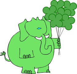 st. patricks elephant