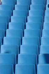 blue chairs
