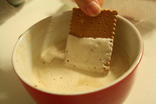 biscotto e il cappuccino