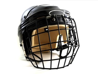 hockey helmet © Nicholas Piccillo