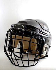 hockey helmet © Nicholas Piccillo