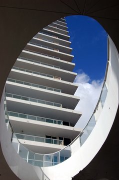 abstract view of a sobe highrise condo