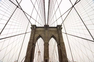 Cercles muraux Brooklyn Bridge pont de brooklyn 2