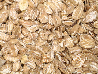 hafer flocken nah aufnahme