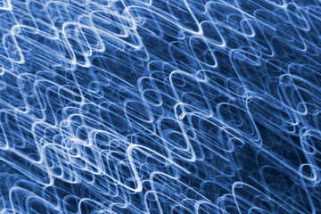 blue waves of light background.