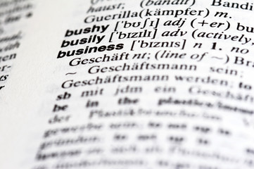 wort business im lexikon