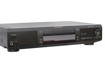 Fototapeta premium black dvd player