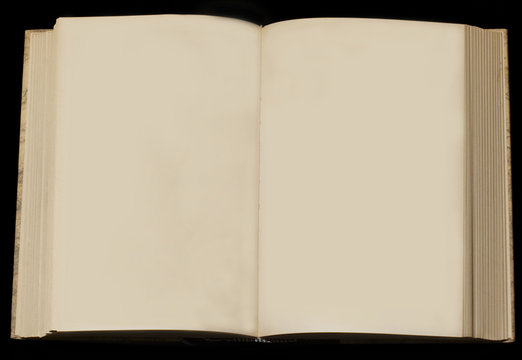 buch mit leeren seiten