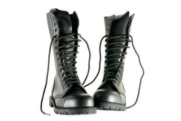 black army shoes
