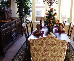 elegant dining room