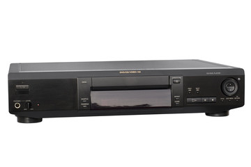 Obraz premium black dvd player
