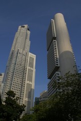 Fototapeta na wymiar central business district, singapore