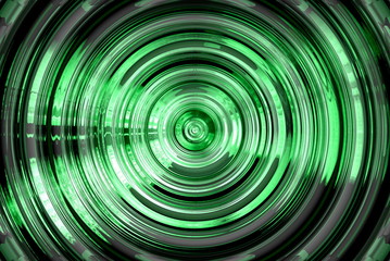 abstract green hypnotic background