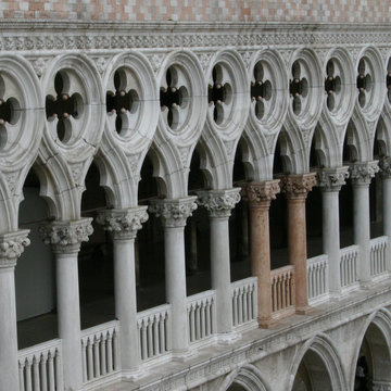 marble columns