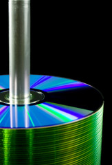 spindle of cds