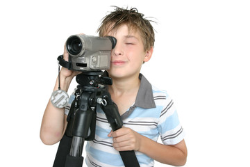 shooting video with tripod