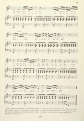 old musical score - with lyrics