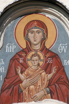 russian virgin and child