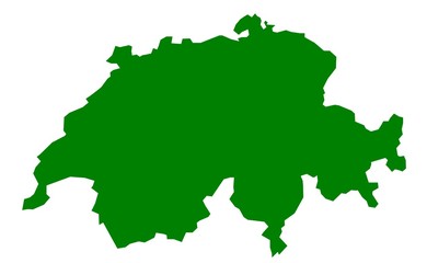 carte de la suisse