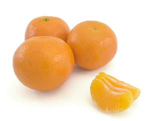 tangerine slices