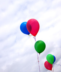 Obraz na płótnie Canvas party balloons