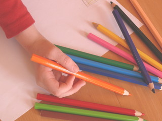 kinder malen